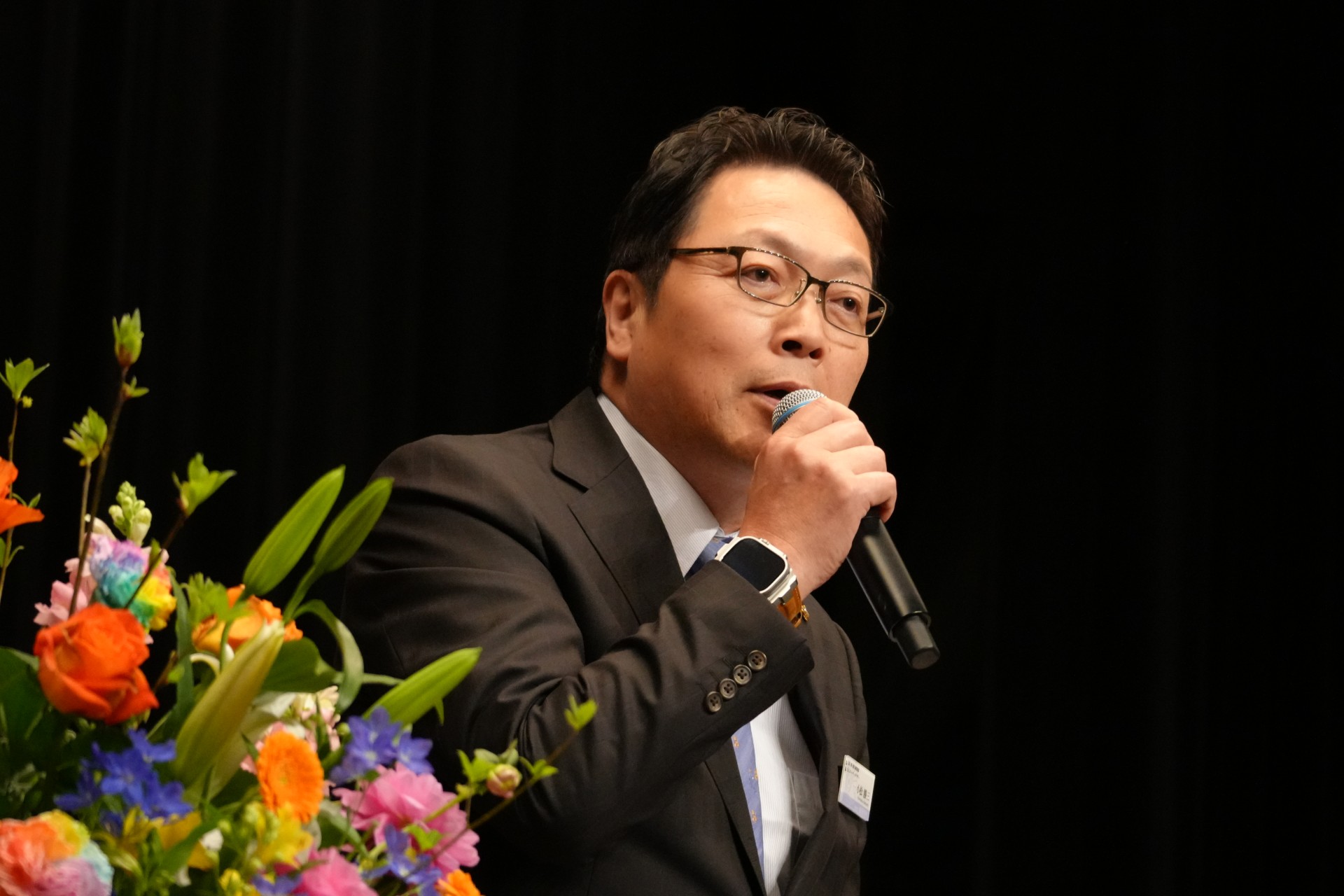 講話者画像